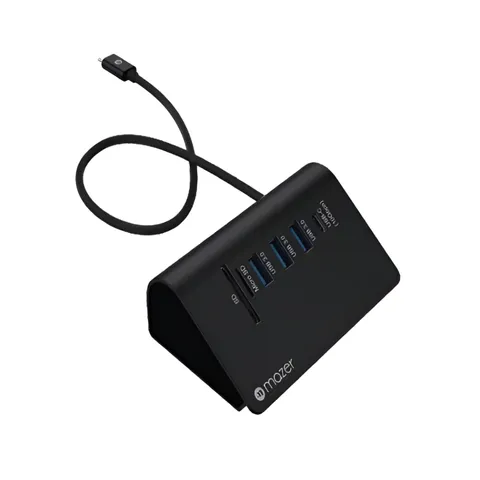 Hub Chuyển Đổi 6in1 Mazer Infinite Multimedia Pro Desk 8000 - Thiết Bị Đa Năng USB-C, Tương Thích Mac, Windows, Android