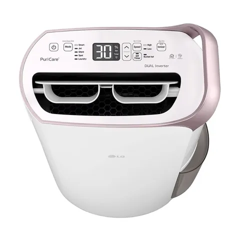 Máy Hút Ẩm LG MD19GQGE0 19L Dual Inverter - Thiết Kế Sang Trọng Cho Không Gian 40m2, Tiết Kiệm Điện, Hoạt Động 295W