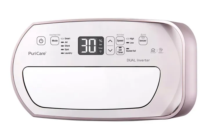 Máy Hút Ẩm LG MD19GQGE0 19L Dual Inverter - Thiết Kế Sang Trọng Cho Không Gian 40m2, Tiết Kiệm Điện, Hoạt Động 295W