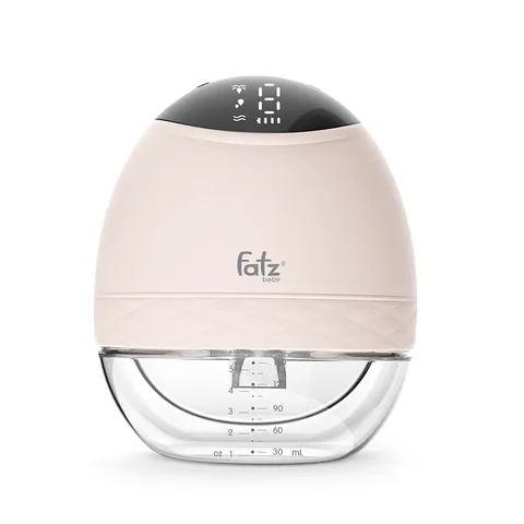 Máy Hút Sữa Điện Rảnh Tay Không Dây Fatzbaby Freemax 4 Plus FB1277RH - Thiết Kế Gọn Nhẹ, 9 Cấp Độ Hút, Pin Sạc 1300mAh, Tiện Dụng Cho Mẹ