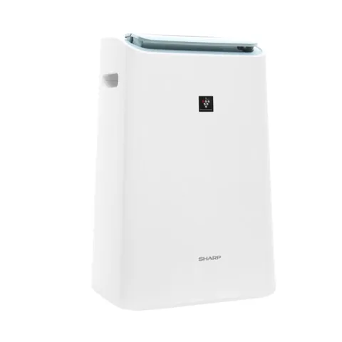 Máy Lọc Không Khí và Hút Ẩm Sharp DW-E16FA-W - Thiết Kế Hiện Đại, Hút Ẩm Mạnh Mẽ, Lọc 99,97% Bụi Bẩn cho Không Gian Dưới 38m2