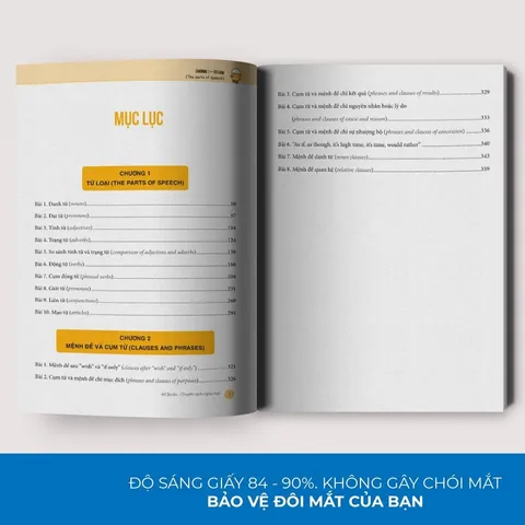 Ngữ Pháp Tiếng Anh Cơ Bản & Nâng Cao - Tập 1: Hướng Dẫn Chi Tiết Học Ngữ Pháp, Luyện Thi THPT Quốc Gia và TOEIC