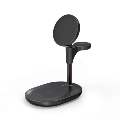 Sạc Nhanh Không Dây Mazer Infinite Mag.DESK 3in1 - Đế Sạc Chuyên Dụng Cho iPhone 12+, Apple Watch, AirPods