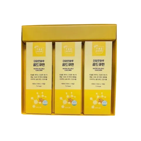 Tinh Chất Nghệ Nước Water Soluble Curcumin 365 - Hỗ Trợ Tăng Cường Miễn Dịch, Cải Thiện Tiêu Hóa và Làm Đẹp Da - Hộp 30 Gói