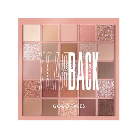 Bảng Phấn Mắt 25 Ô Gogo Tales Eyeshadow - Màu Lì và Nhũ Đa Dạng, Dễ Phối, Trang Điểm Đẹp Mỗi Ngày