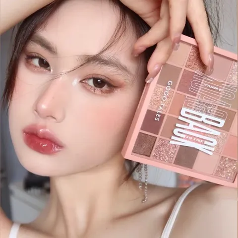 Bảng Phấn Mắt 25 Ô Gogo Tales Eyeshadow - Màu Lì và Nhũ Đa Dạng, Dễ Phối, Trang Điểm Đẹp Mỗi Ngày