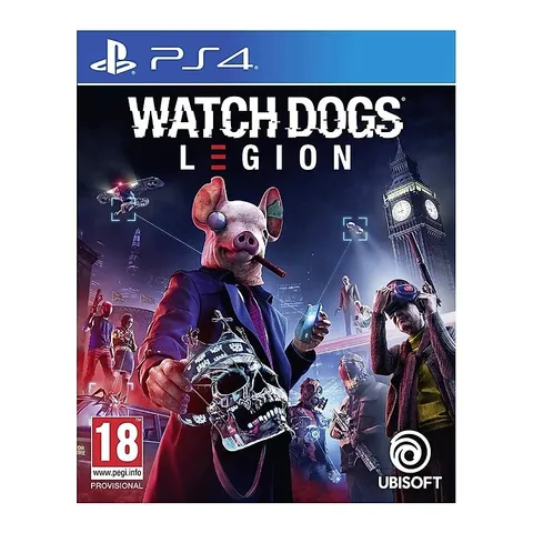 Đĩa Game Watch Dogs Legion - Trò Chơi Phiêu Lưu Hành Động cho PS4 & PS5 - Ubisoft - Game Fan Thích Mở Thế Giới