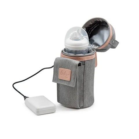 Máy Hâm Sữa Xách Tay Fatzbaby Ready 3-FB3103SL - Tiện Lợi, Thiết Kế Gọn Nhẹ, Dùng USB, Hâm Nóng Mọi Lúc Mọi Nơi