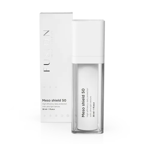 Kem Chống Nắng Fusion Meso Shield 50 - Bảo Vệ Da Dầu Mụn, Phổ Rộng, Chống UVA/UVB, Thẩm Thấu Nhanh, 30ml