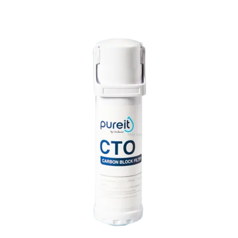 Lõi lọc CTO Pureit Delica UR5840 cho máy lọc nước âm tủ bếp - Loại bỏ clo, mùi, vị lạ, nước sạch tinh khiết, tuổi thọ 8-12 tháng