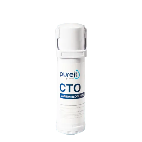Lõi lọc CTO Pureit Delica UR5840 cho máy lọc nước âm tủ bếp - Loại bỏ clo, mùi, vị lạ, nước sạch tinh khiết, tuổi thọ 8-12 tháng