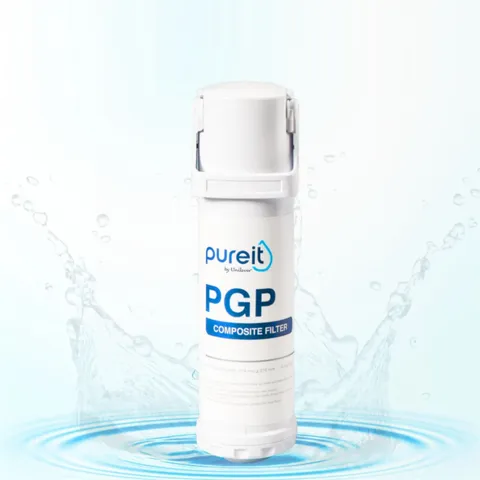 Lõi lọc PGP Pureit Delica UR5840 cho máy lọc âm tủ bếp - Công suất 8.000 lít, loại bỏ vi khuẩn, đảm bảo nước sạch cho gia đình 4-6 người
