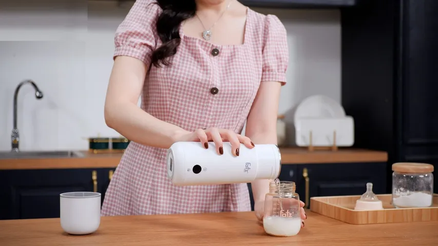 Máy Đun & Hâm Nước Pha Sữa Cầm Tay Fatzbaby Mini Smart 1 FB3622VA - Thiết Kế Di Động, Điều Khiển Cảm Ứng, Dung Tích 350ml, Nhiệt Độ Linh Hoạt