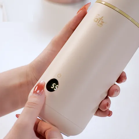 Máy Hâm Nước Pha Sữa Fatzbaby Mini Smart 2 FB3625VA - Thiết Kế Nhỏ Gọn, Điều Khiển Cảm Ứng, Dung Lượng Pin 4400mAh, Nhiệt Độ Chính Xác 1°C