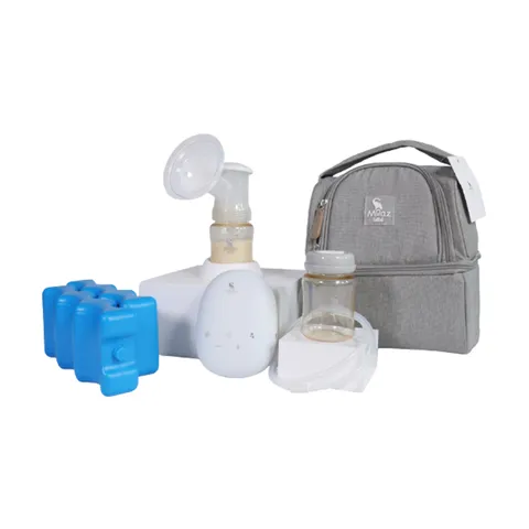 Máy Hút Sữa Điện Đôi Moaz Bebe MB-029 - 10 Chế Độ Hút, Thiết Kế Thông Minh, Tiện Lợi Cho Mẹ và Bé