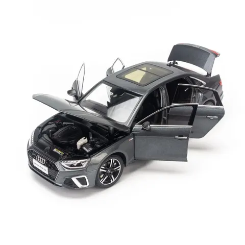 Mô hình xe Audi A4L 2020 1:18 Dealer - Chi tiết tinh xảo, mở 4 cửa, chất liệu kim loại cao cấp - Trang trí nhà cửa độc đáo