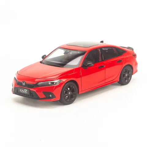 Mô Hình Xe Honda Civic 2022 Tỉ Lệ 1:18 Dealer - Mô Phỏng Chi Tiết, Khung Kim Loại, Lốp Cao Su, Quà Tặng Người Yêu Xe