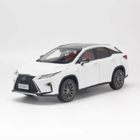 Mô Hình Xe Lexus RX200T Tỉ Lệ 1:18 Dealer - Chi Tiết Tinh Xảo, Cửa Mở, Màu Trắng Và Xanh Đen, Quà Tặng Độc Đáo Cho Người Sưu Tập