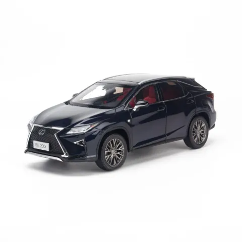 Mô Hình Xe Lexus RX200T Tỉ Lệ 1:18 Dealer - Chi Tiết Tinh Xảo, Cửa Mở, Màu Trắng Và Xanh Đen, Quà Tặng Độc Đáo Cho Người Sưu Tập