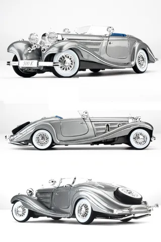 Mô Hình Xe Mercedes-Benz 500K Type Special 1:18 Maisto - Mô Phỏng Sang Trọng Đẹp Mắt Cho Người Sưu Tầm
