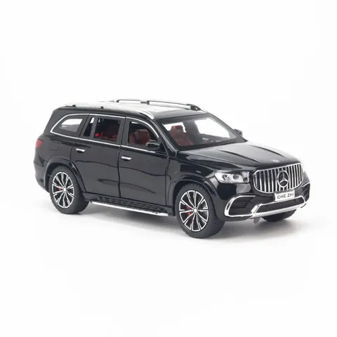 Mô Hình Xe Mercedes GLS63 AMG Tỉ Lệ 1:24 Chezhi - Mô Phỏng Chi Tiết, Trang Trí Nhà Cửa, Quà Tặng Fan Xe Hơi