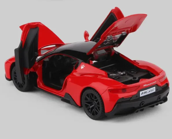 Mô Hình Xe Ô Tô Maserati MC20 1:32 Double Horses - Chất Liệu Kim Loại Cao Cấp Có Đèn - Quà Tặng Hoàn Hảo Cho Người Đam Mê Xe