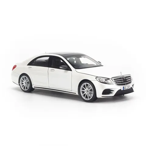 Mô Hình Xe Ô Tô Mercedes Benz S450L 2018 Tỉ Lệ 1:18 Norev - Mô Phỏng Chi Tiết, Đồ Chơi Trưng Bày Sang Trọng