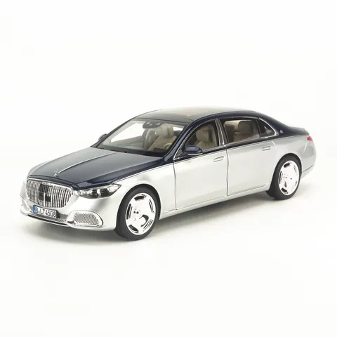 Mô Hình Xe Ô Tô Mercedes Maybach S680 W223 2021 Tỷ lệ 1:18 Norev - Đồ Trang Trí Nhà Cửa Sang Trọng, Tái Hiện Chi Tiết 4 Cửa Mở Đóng