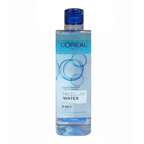 (Hàng nhập khẩu) Nước tẩy trang L'Oreal Micellar 3-in-1 Deep Cleansing