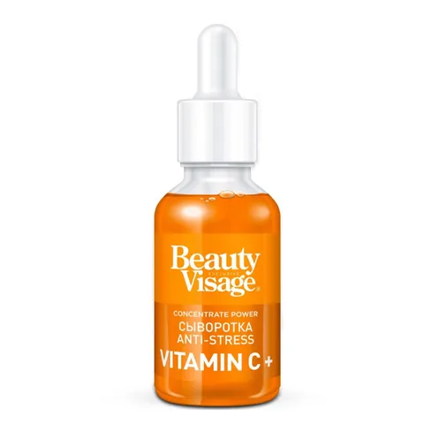 Serum Beauty Visage Vitamin C+ Làm Sáng Da, Chống Stress - Dưỡng Da Rạng Rỡ, Cải Thiện Tàn Nhang và Da Xỉn Màu 30ml