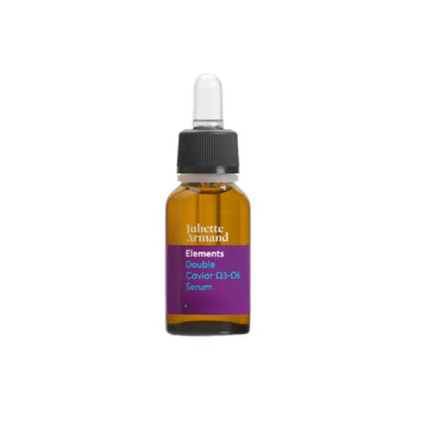 Serum Juliette Armand Double Caviar Ω3-Ω6 20ml - Dưỡng ẩm, Làm mờ nếp nhăn, Tăng cường độ đàn hồi cho da, Chất lượng cao cấp