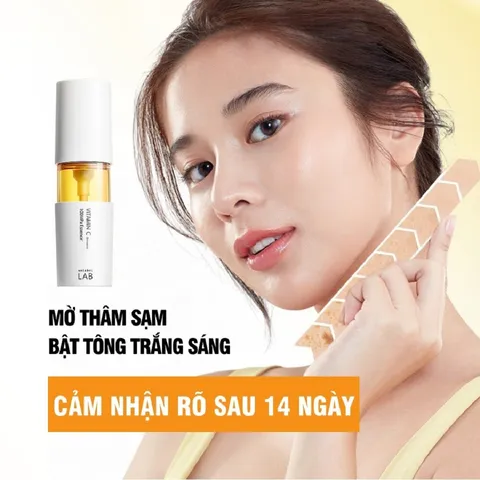 Serum Vitamin C Unlabel Lab 50ml - Tinh chất dưỡng da Nhật Bản cải thiện da xỉn màu, se khít lỗ chân lông, cấp ẩm hoàn hảo