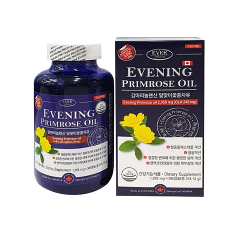 Tinh dầu hoa anh thảo Ever G.reen 1025mg - Hỗ trợ cân bằng nội tiết, làm đẹp da và tóc, sản phẩm thiên nhiên cho phái đẹp