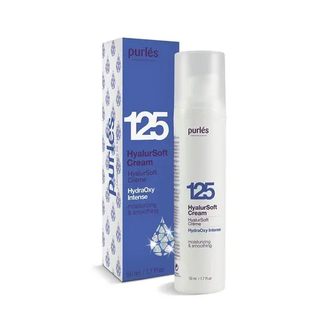 Kem Dưỡng Ẩm Chuyên Sâu Purles 125 HyalurSoft Cream 50ml - Cấp Ẩm Sâu, Dưỡng Da Mềm Mịn, Phù Hợp Mọi Loại Da