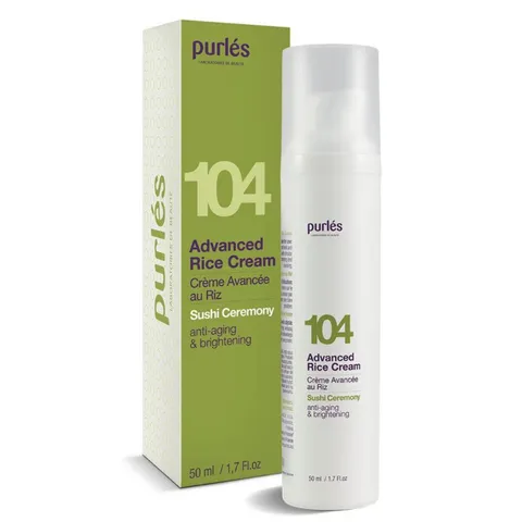 Kem Dưỡng Cám Gạo Phục Hồi Da Purles 104 Advanced Rice Cream - Dưỡng Ẩm, Làm Sáng, Chống Lão Hóa Cho Da Khô 50ml