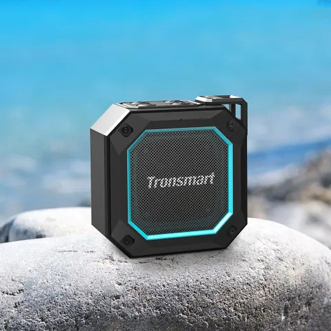 Loa Bluetooth 5.3 Tronsmart Groove 2 có đèn LED, âm thanh chi tiết, chống nước IPX7, di động, pin 18 giờ - Thiết bị nghe nhạc hoàn hảo cho mọi dịp