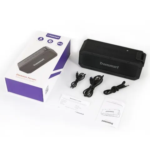 Loa Bluetooth Tronsmart Element Force+ 40W Chống Nước IPX7 - Âm Bass Sâu, Thiết Kế Gọn Nhẹ, Kết Nối Bluetooth 5.0, Thời Gian Phát 15 Giờ