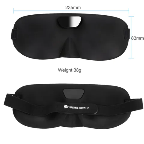 Mặt Nạ Mắt Thông Minh Snore Circle YA3100 - Giảm Ngủ Ngáy, Cải Thiện Giấc Ngủ, 36 Cấp Độ Rung, Thiết Kế Nhẹ, Tích Hợp Ứng Dụng Sleeplus