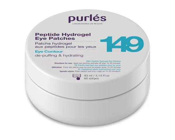 Mặt nạ Purles Peptide Hydrogel Eye Patches 149 - Giúp trẻ hóa và chăm sóc da vùng mắt, giảm nhăn, quầng thâm hiệu quả