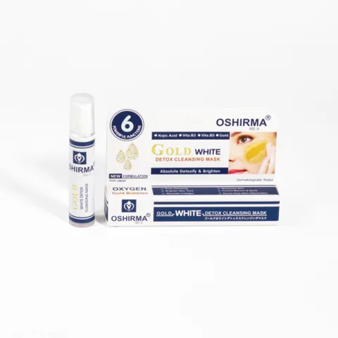 Mặt Nạ Tinh Chất Vàng Oshirma RE-X Gold Detox - Cải Thiện Da Sạm Màu, Tái Tạo Độ đàn Hồi và Sáng Khỏe Tự Nhiên
