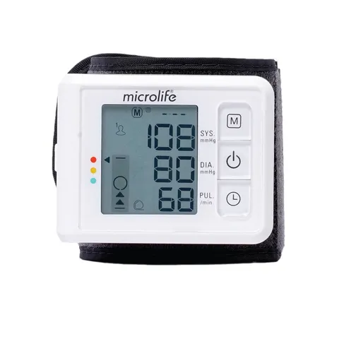 Máy Đo Huyết Áp Cổ Tay Tự Động Microlife W70 - Chính Xác Cao, Thiết Kế Gọn Nhẹ, Hỗ Trợ Nhịp Tim, Bộ Nhớ 99 Kết Quả