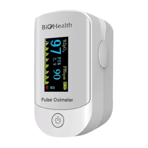 Máy Đo Nồng Độ Oxy Máu & Nhịp Tim Biohealth Oxy303 - Thiết Bị Chăm Sóc Sức Khỏe Chính Xác, Đơn Giản, Không Gây Đau