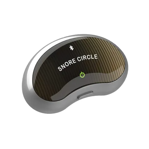 Máy Snore Circle YA4200 - Thiết bị hỗ trợ giảm ngáy, công nghệ EMA + TENS, theo dõi giấc ngủ qua ứng dụng Sleeplus, nhẹ và tiện dụng