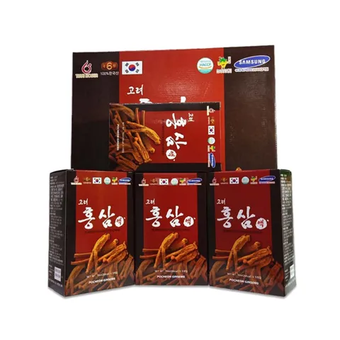 Nước Hồng Sâm 6 Năm Tuổi Pocheon Hàn Quốc - Giải Pháp Bồi Bổ Sức Khỏe Từ Thiên Nhiên, Hộp 30 Gói 70ml