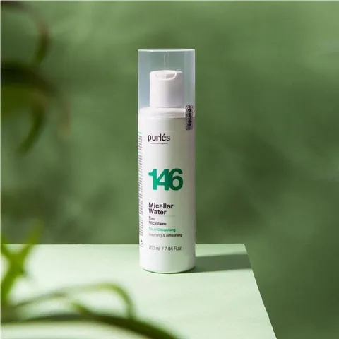 Nước Tẩy Trang Purles 146 Micellar Water 200ml - Làm Sạch Sâu, Dành Cho Da Nhạy Cảm, Không Chứa Paraben, Dầu Khoáng