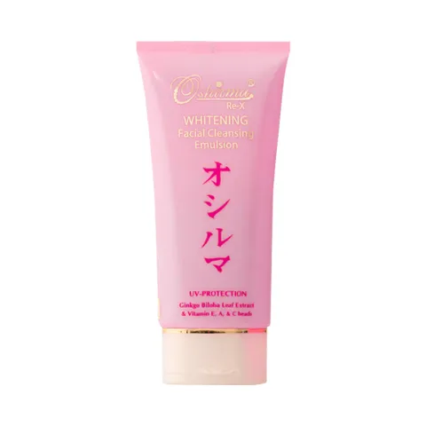 Sữa Rửa Mặt Oshirma Re-X Whitening 50ml - Sáng Da, Làm Sạch Hiệu Quả Bạch Quả, Dưỡng Ẩm Cho Mọi Loại Da