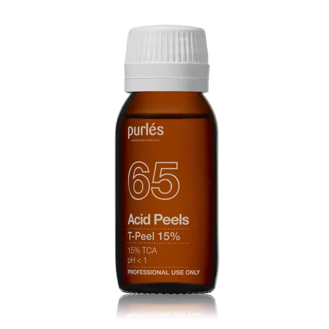 Tinh Chất Hỗ Trợ Tái Tạo Da Purles 65 T-Peel 15% - Serum Làm Mờ Nếp Nhăn, Căng Mịn Da 35ml Chính Hãng