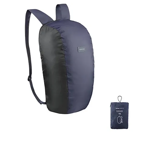 Balo Du Lịch Gấp Gọn 10L Travel 100 Decathlon Forclaz - Balo Nhỏ Gọn, Dễ Mang Theo Khi Du Lịch, Thiết Kế Thông Minh