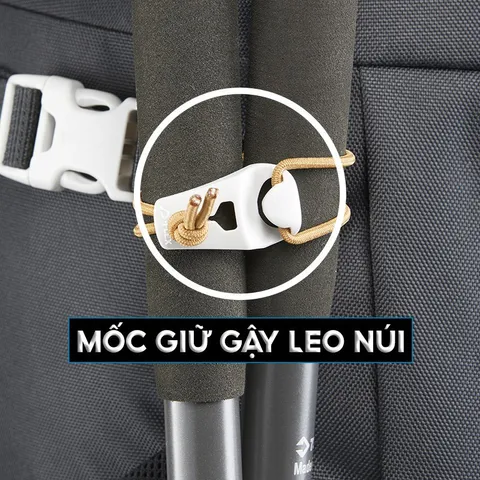 Balo thể thao leo núi 30L Decathlon Quechua NH100 - Chất liệu cao cấp, thiết kế đa năng, thoáng khí và đệm êm ái cho chuyến dã ngoại lý tưởng