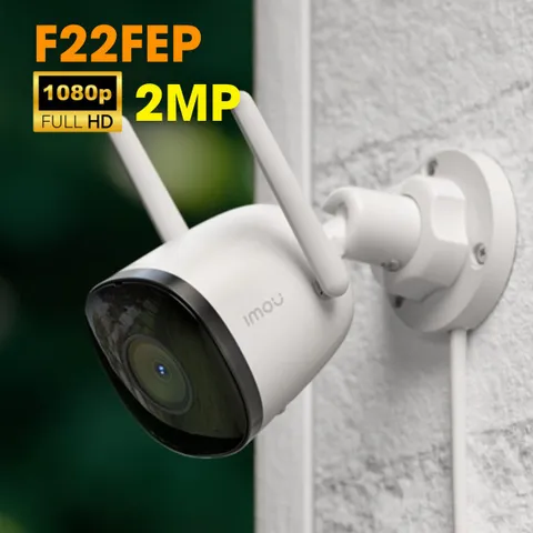 Camera IP Wifi không dây 2MP IPC-F22FEP-IMOU - Giám sát an ninh ngoài trời, HD 1080P, có báo động và đèn cảnh báo